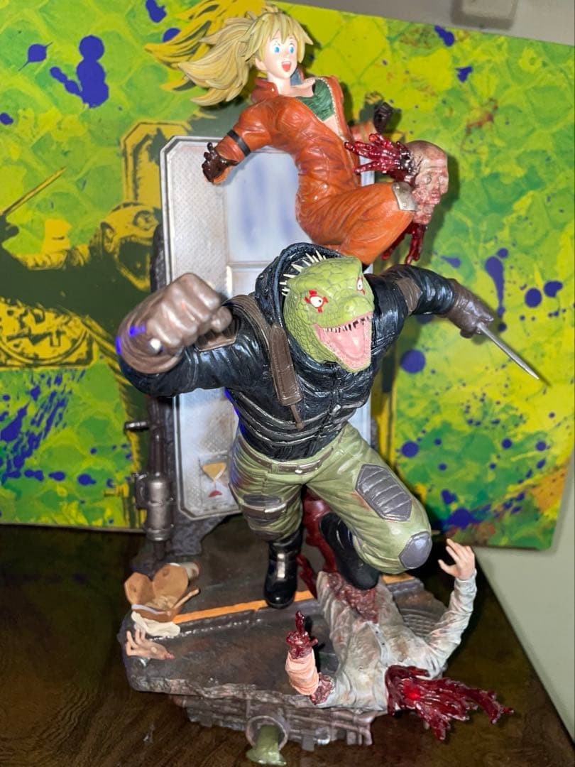 ドロヘドロ/ カイマン＆ニカイドウ エリート スタチュー 1/8