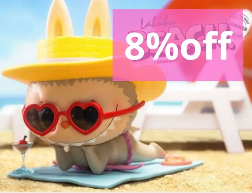 LABUBU BEACH BIG ビッグサイズ POPMART