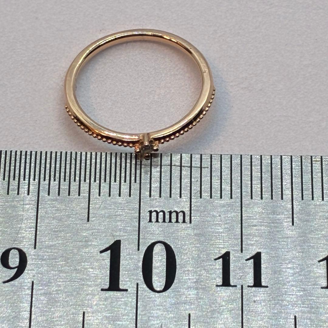 ete k10 リング　指輪　0.01 ゴールド