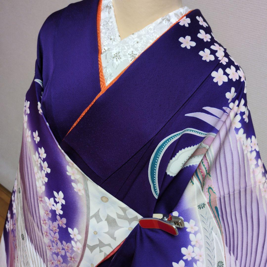 身丈168センチ華麗なまでのお振り袖　正絹　う