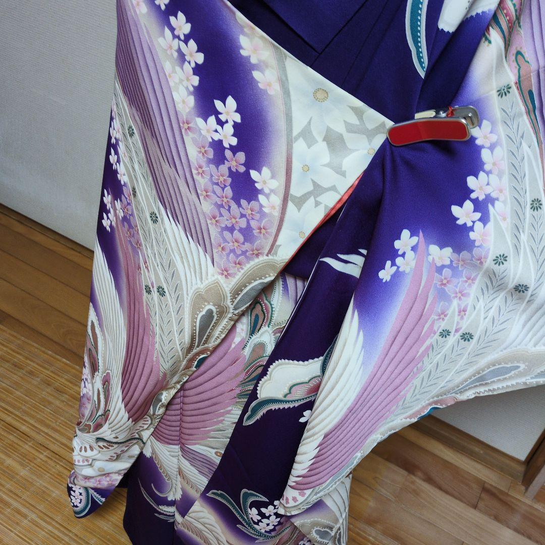 身丈168センチ華麗なまでのお振り袖　正絹　う