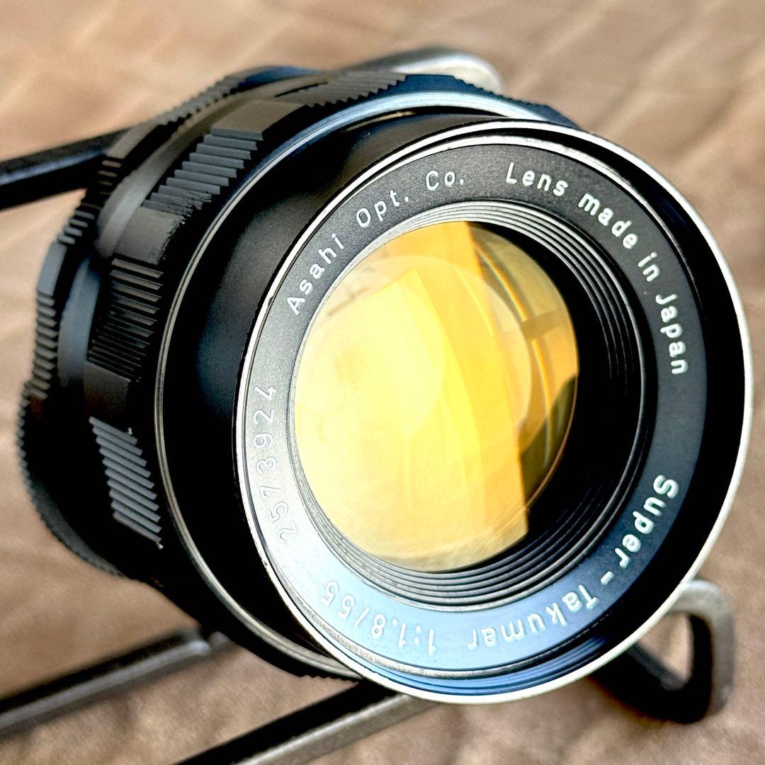 極美フレア✨ 作例有 PENTAX スーパータクマー 55mm f1.8 後期