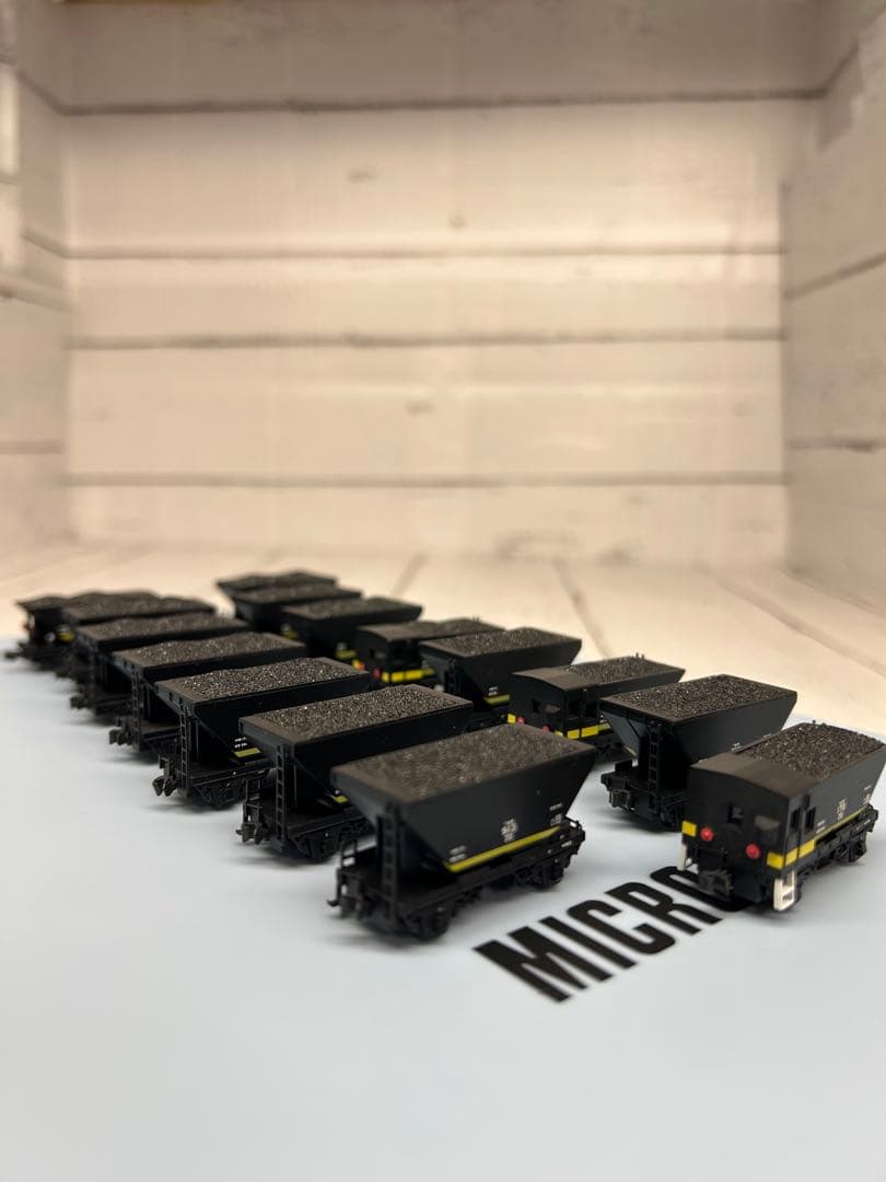 ①MICRO ACE A-3002 国鉄 セラ・セフ！黄帯石炭輸送列車15両