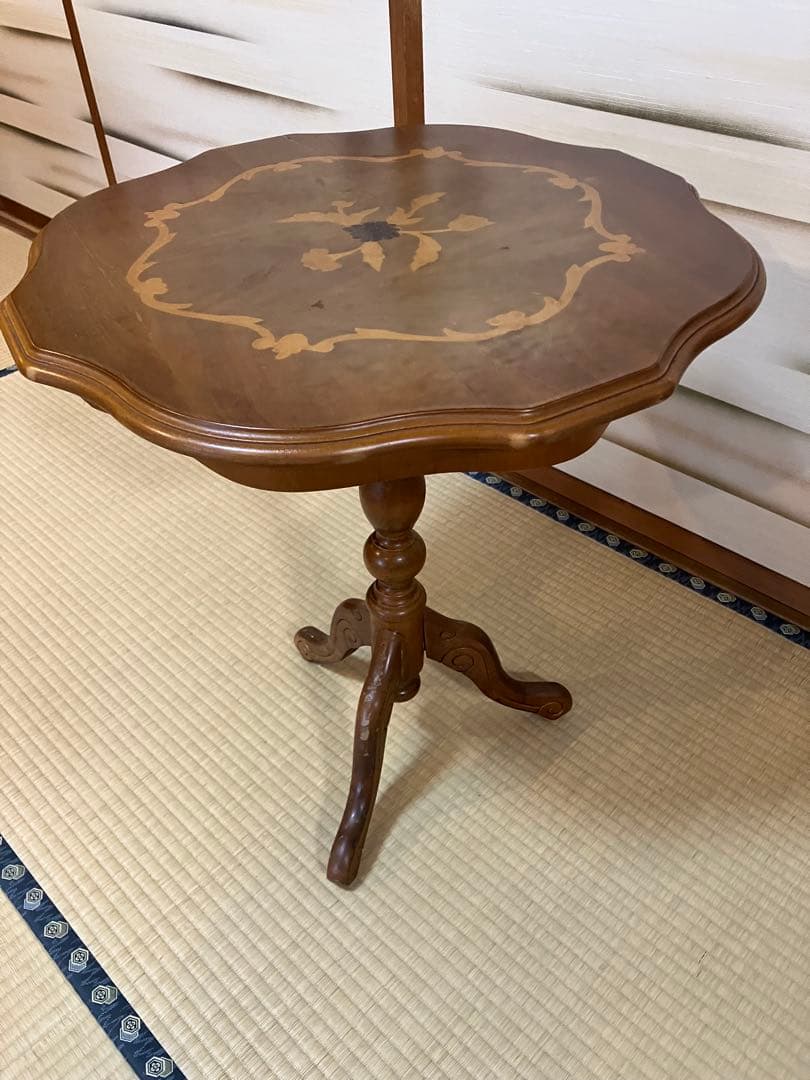 ★イタリアン★アンティーク★カフェテーブル★ヨーロッパ★クラシカル★1人用お茶に