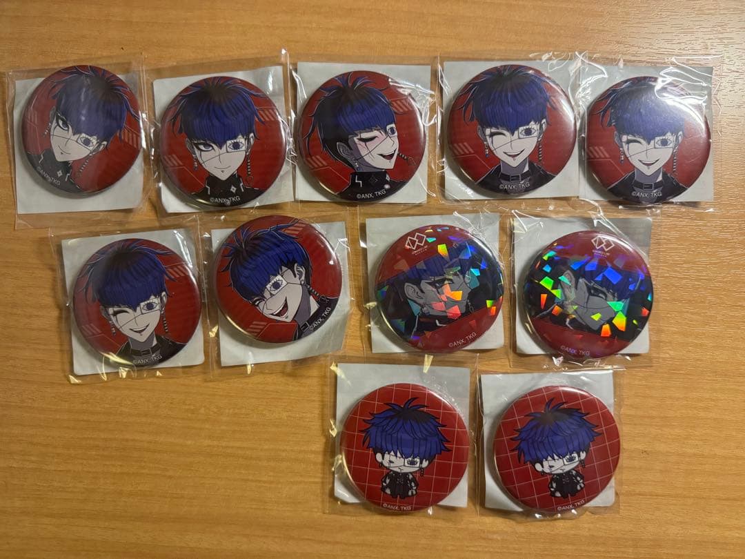 ハンドラ　コトブキヤくじ　缶バッジ　面影歪　セット