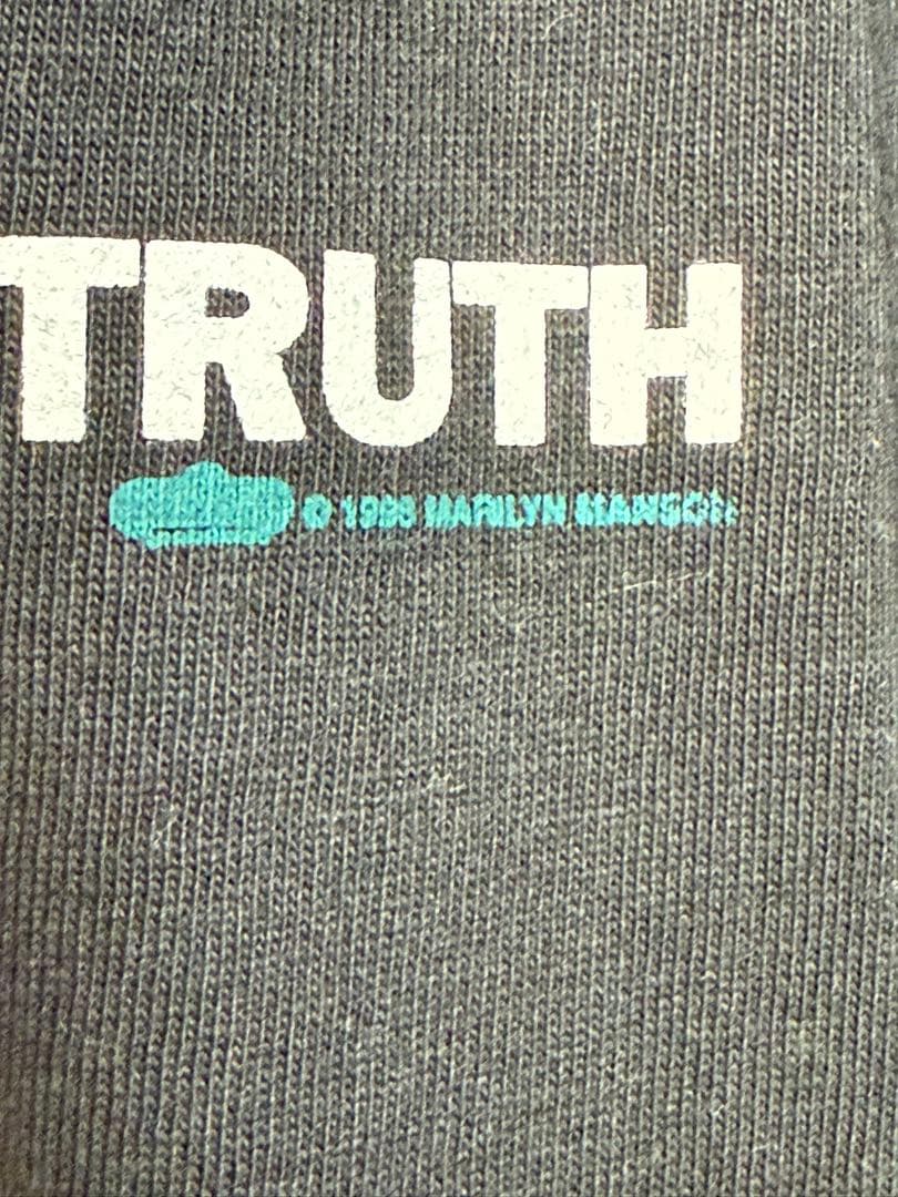 Marilyn Manson Believe 90s XL ヴィンテージTシャツ