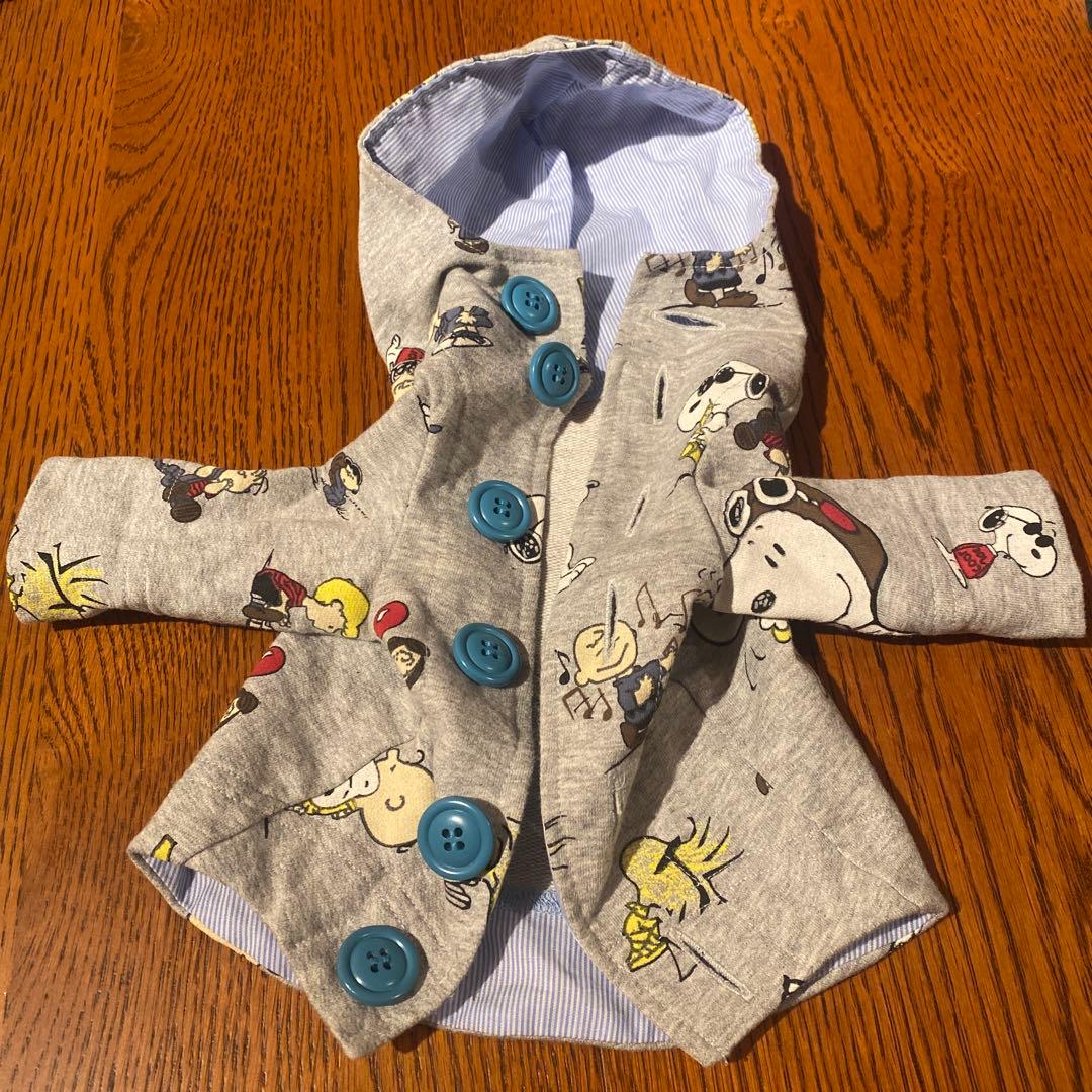 アトリエgg スヌーピーフード付きアウター