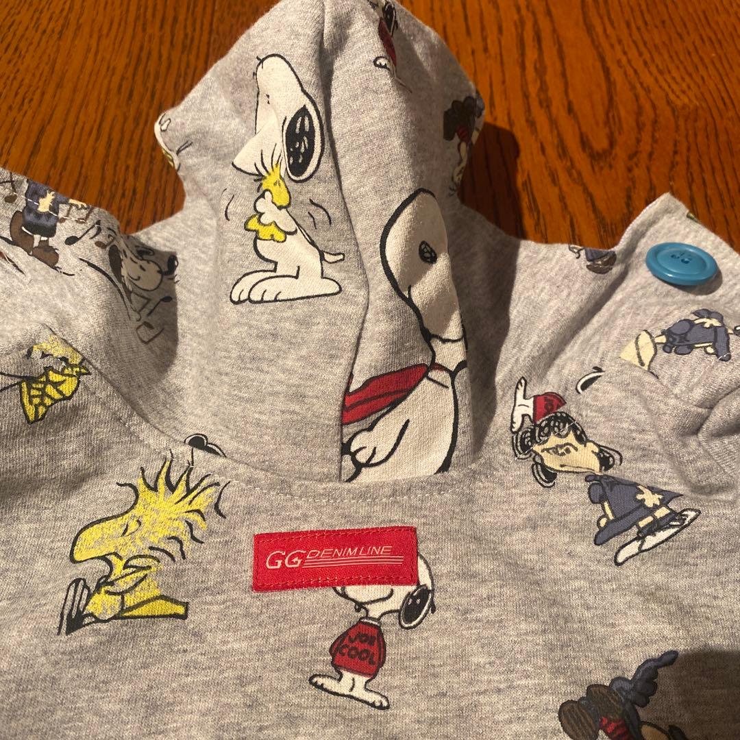 アトリエgg スヌーピーフード付きアウター