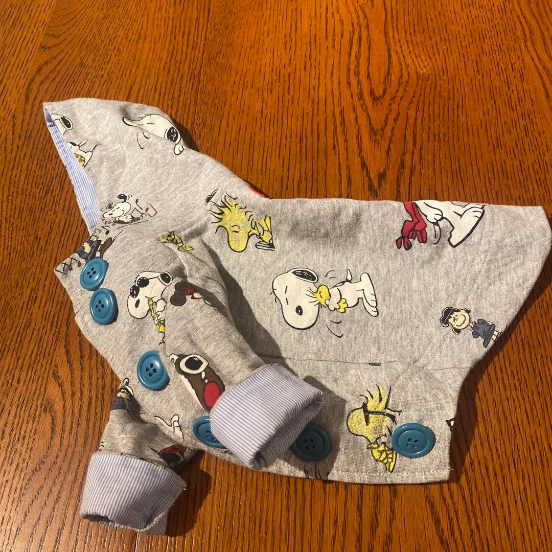 アトリエgg スヌーピーフード付きアウター