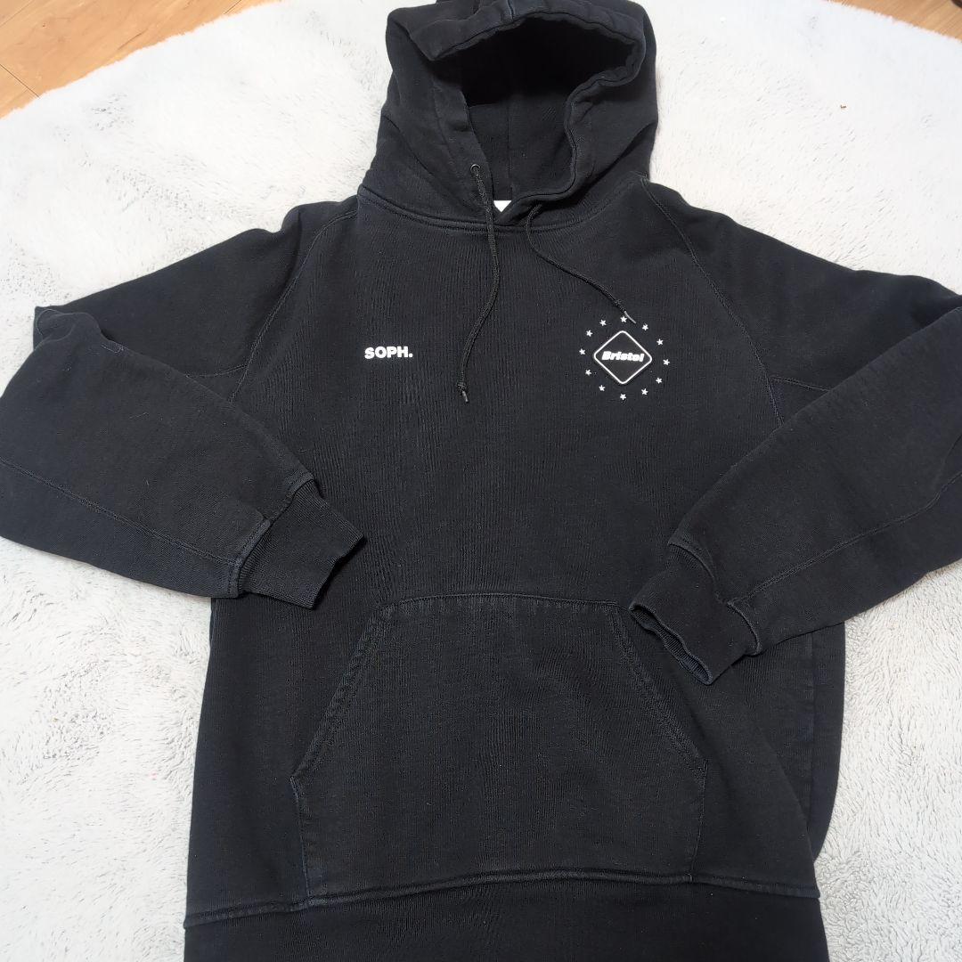 fcrb×soph ビッグロゴチームスウェットフーディパーカー　裏起毛
