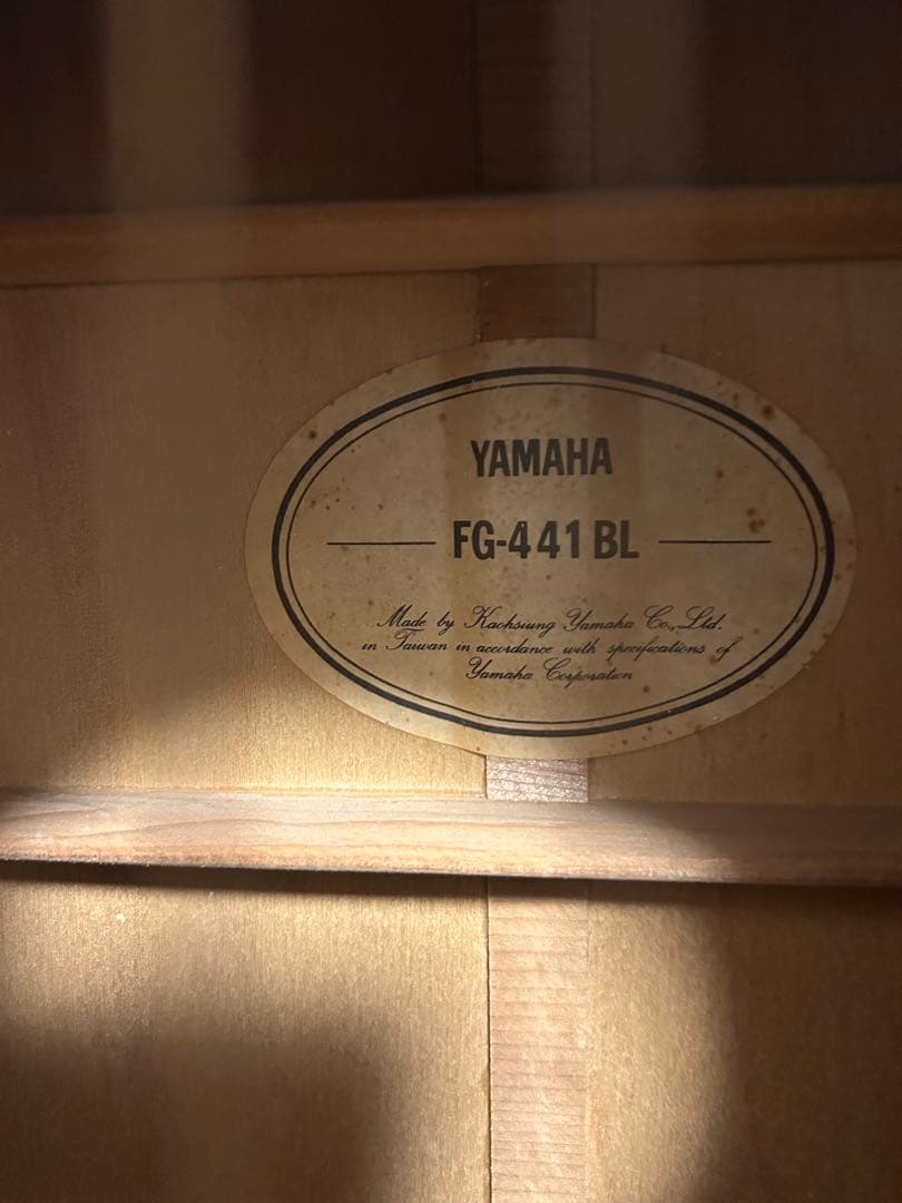 YAMAHA FG-441BL アコースティックギター ブラック