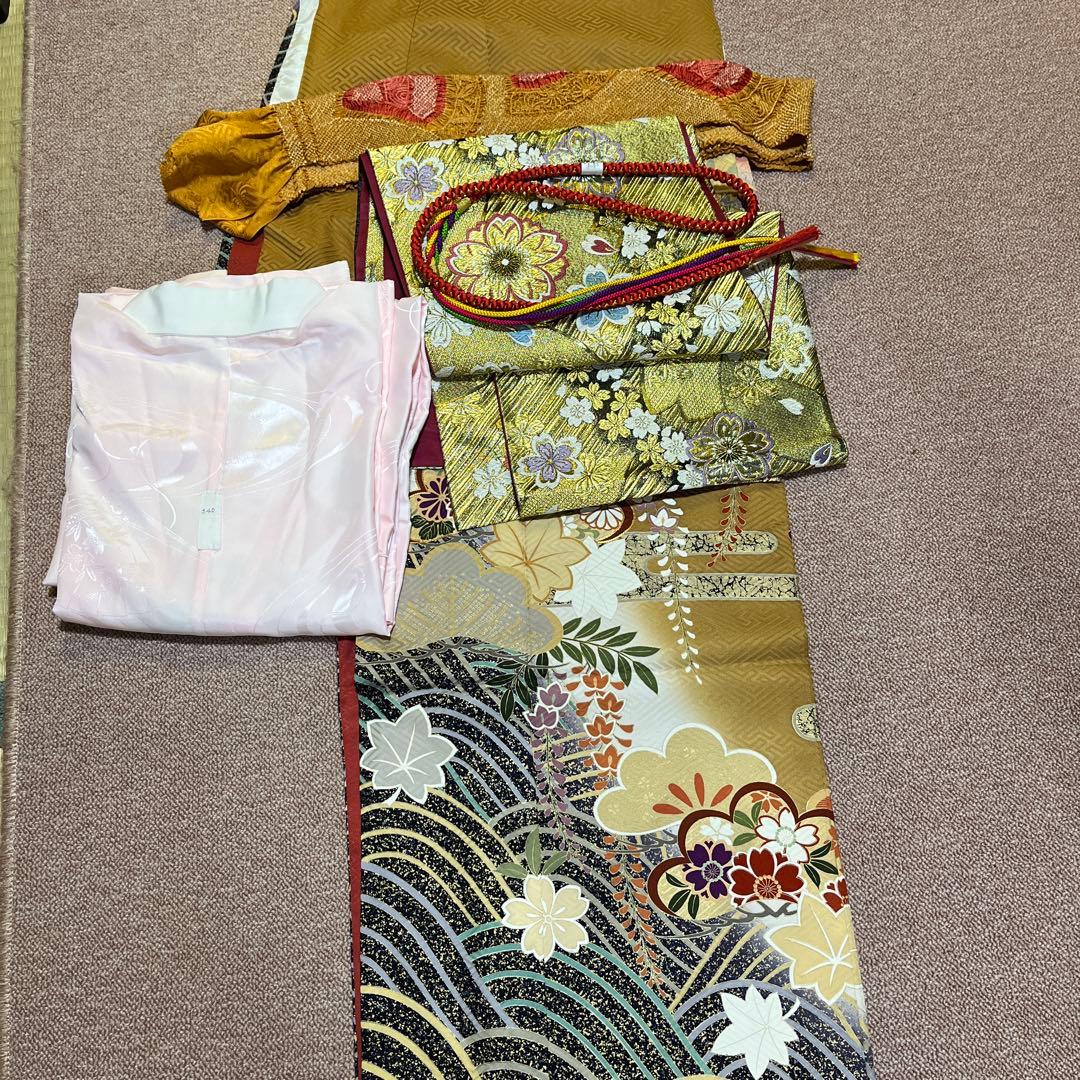 ☆☆ ぱれっと☆☆☆振袖　正絹　セット売り