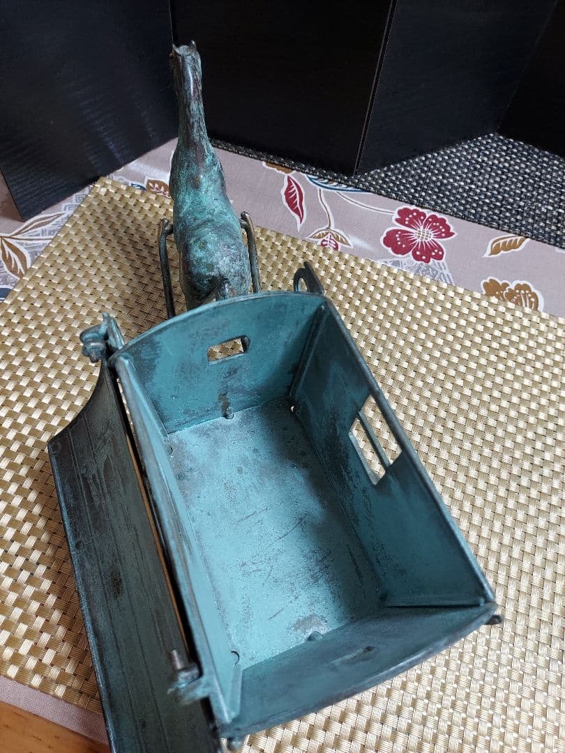 144　【価格変更】青銅製？オブジェ