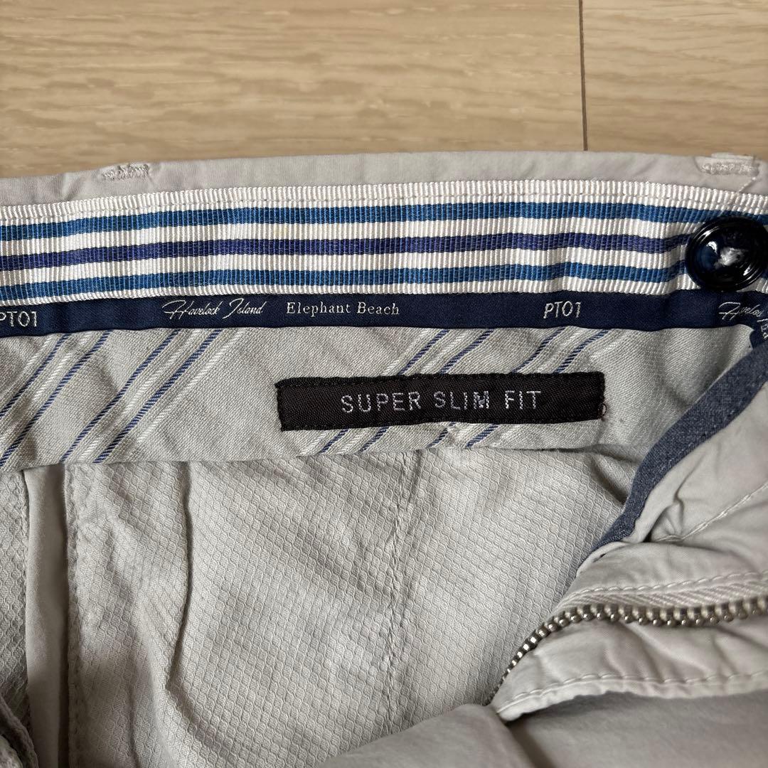 【新品未使用】PT01 ストレッチチノSUPER SLIM FIT 48