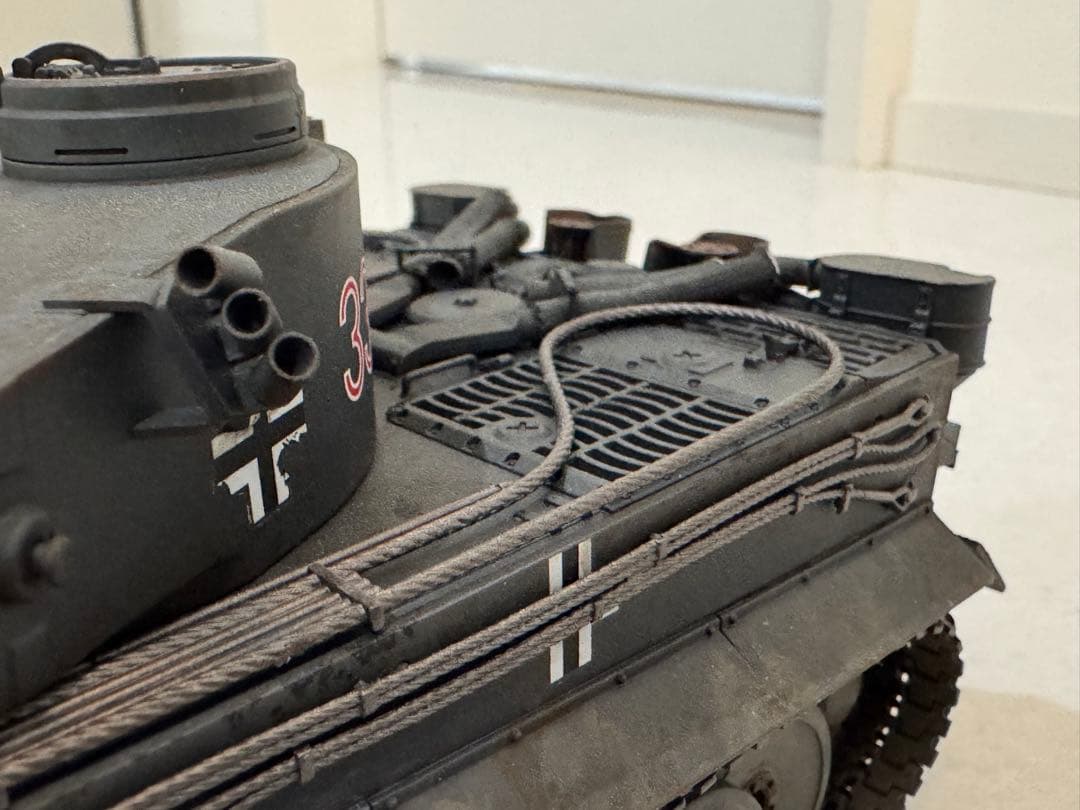 タミヤ ティーガー１プラモデル 完成品