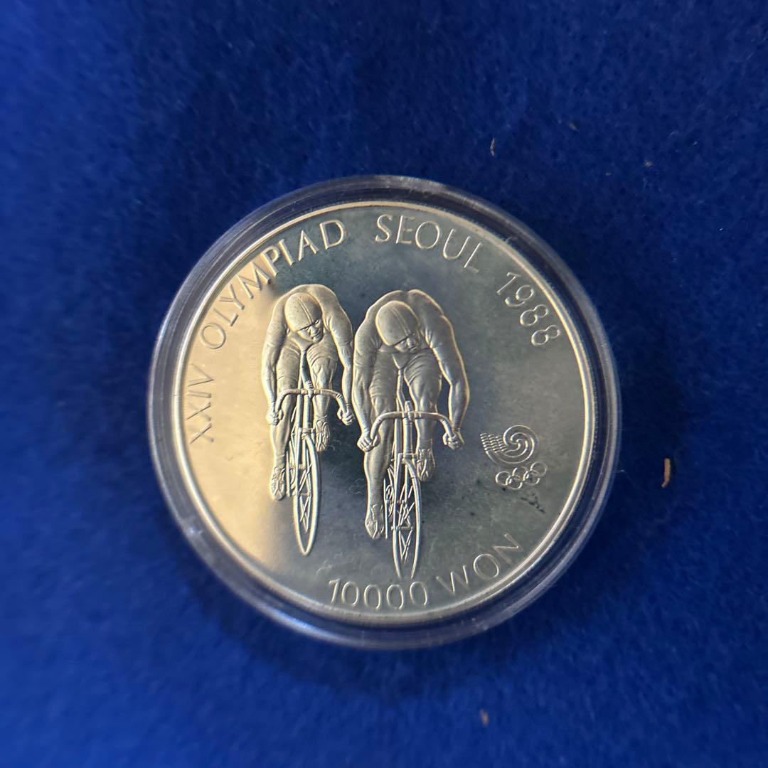 1988年ソウルオリンピック記念硬貨 10000ウォン銀貨