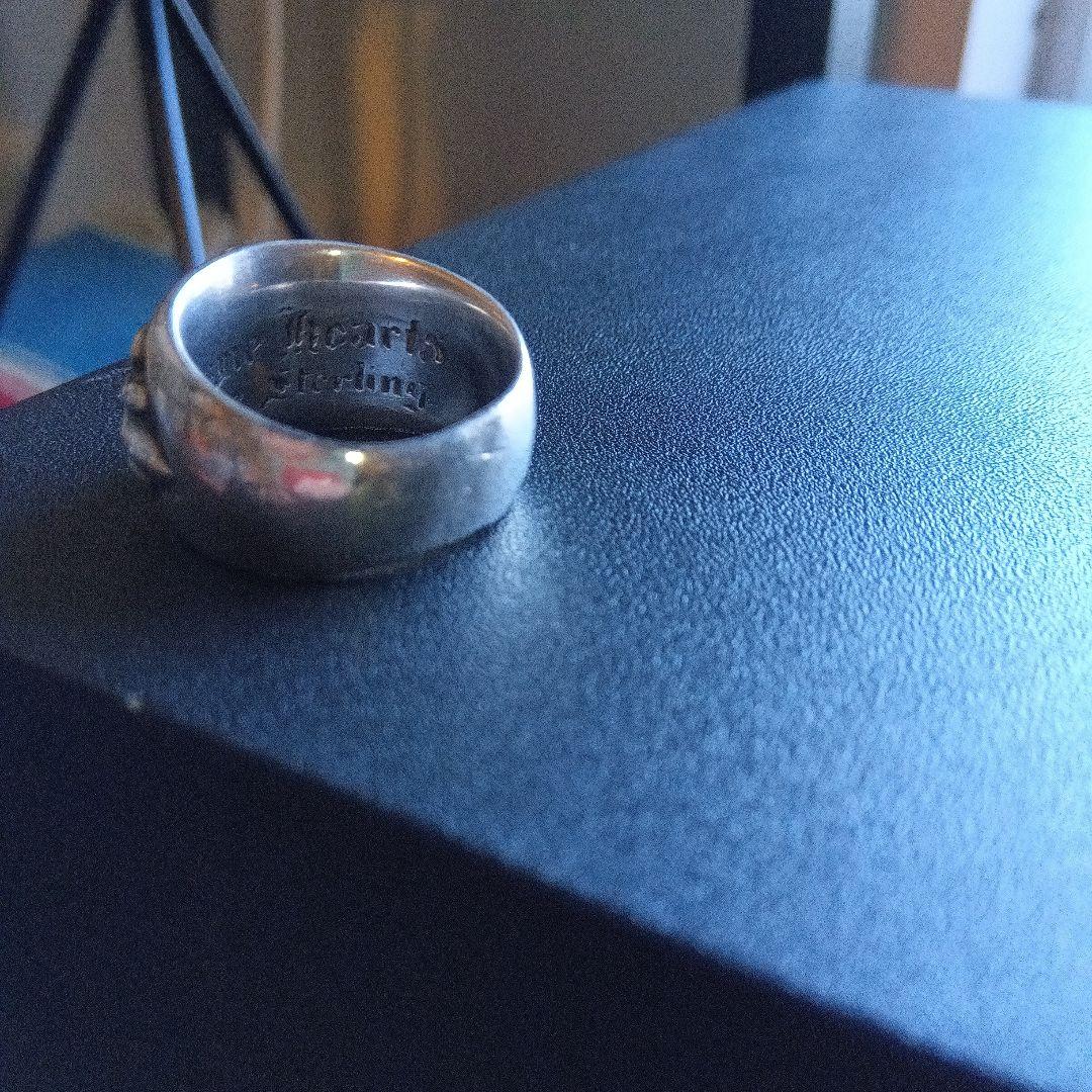 クロムハーツ　フローラルクロスリング　15号