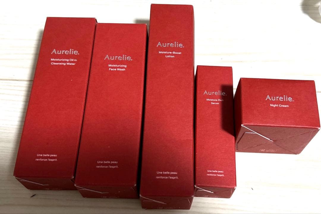 Aurelie スキンケアセット　5点