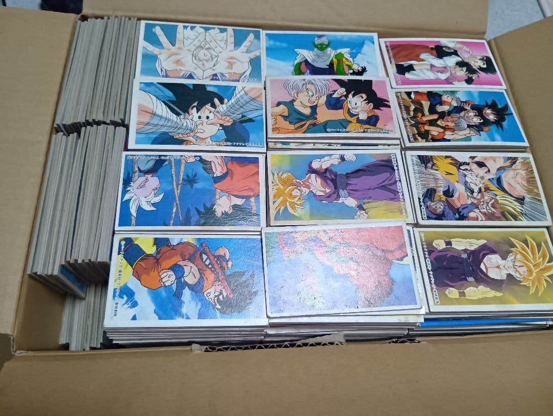 希少品ドラゴンボール角メンコ970枚