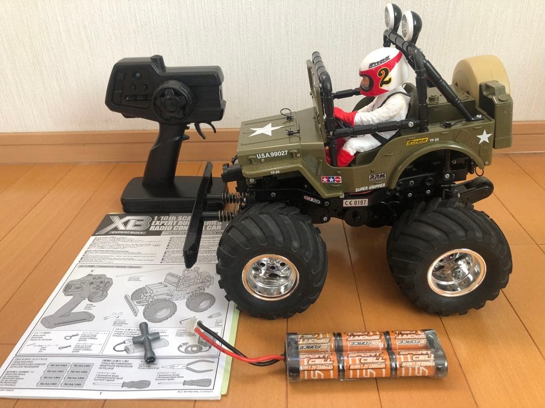 タミヤ　ワイルドウイリー2　1/10　RC　XBシリーズ 2.4G　オフロード
