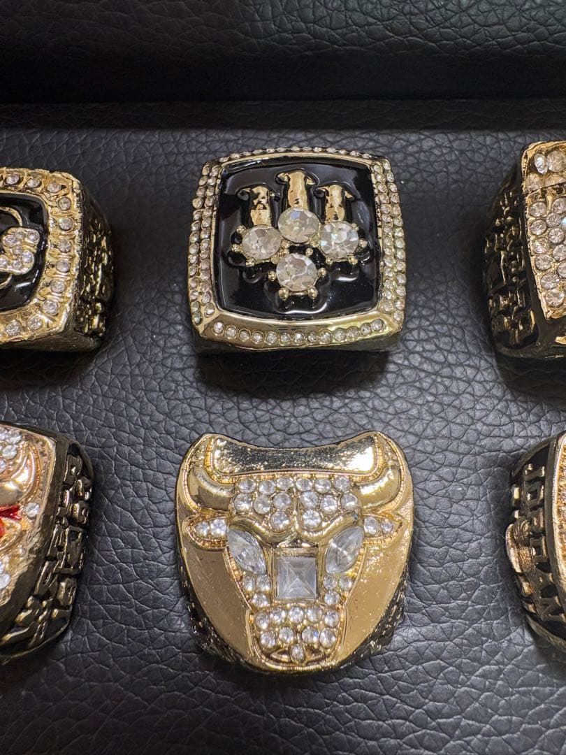 シカゴブルズ チャンピオンリング 25号 6個セット