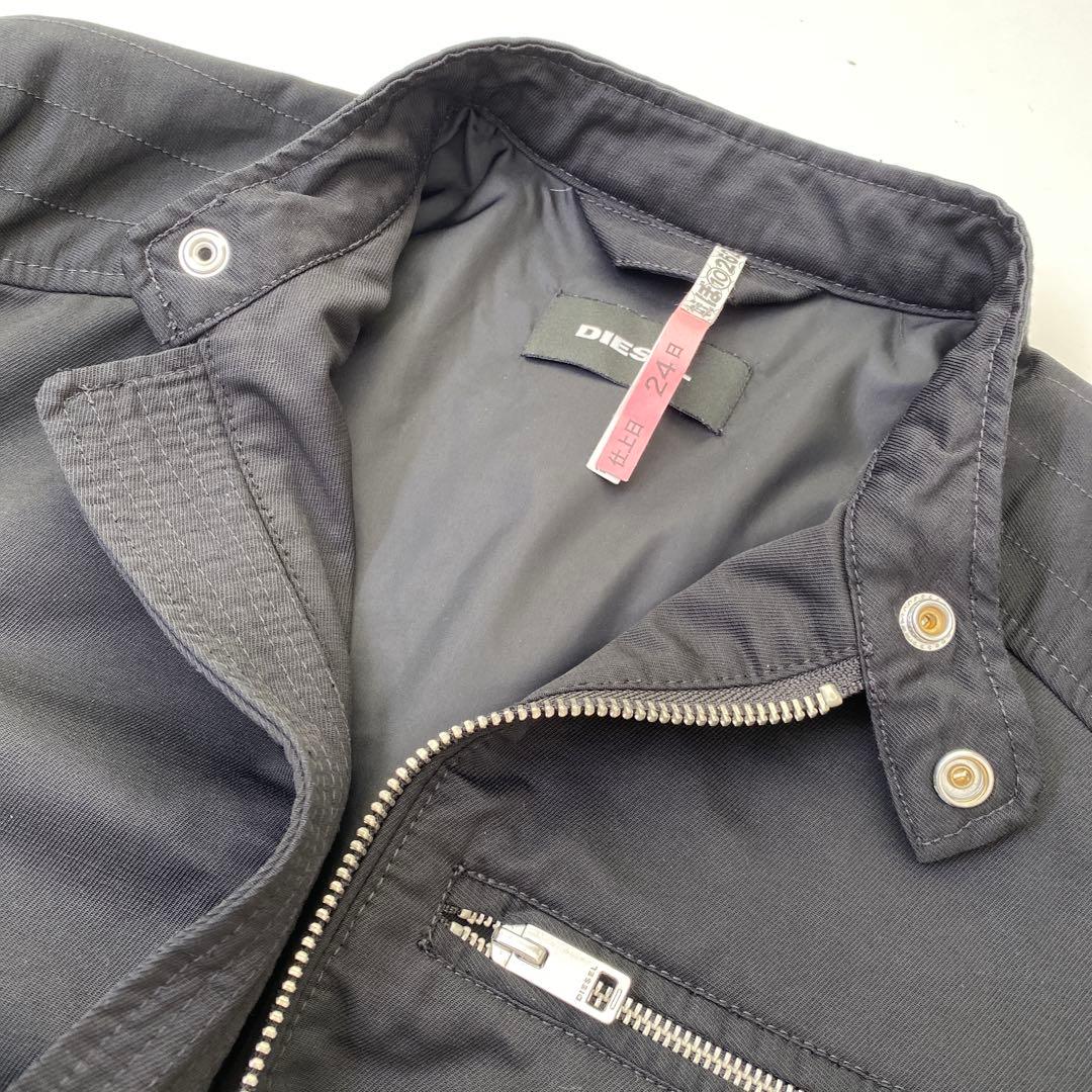 DIESEL ディーゼル コットン シングルライダース ブラック