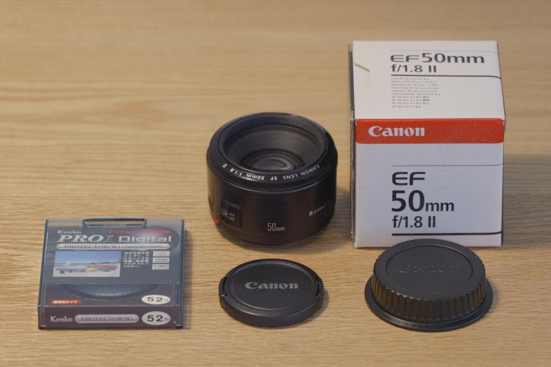 レンズ(単焦点) CANON EF 50mm F1.8 II
