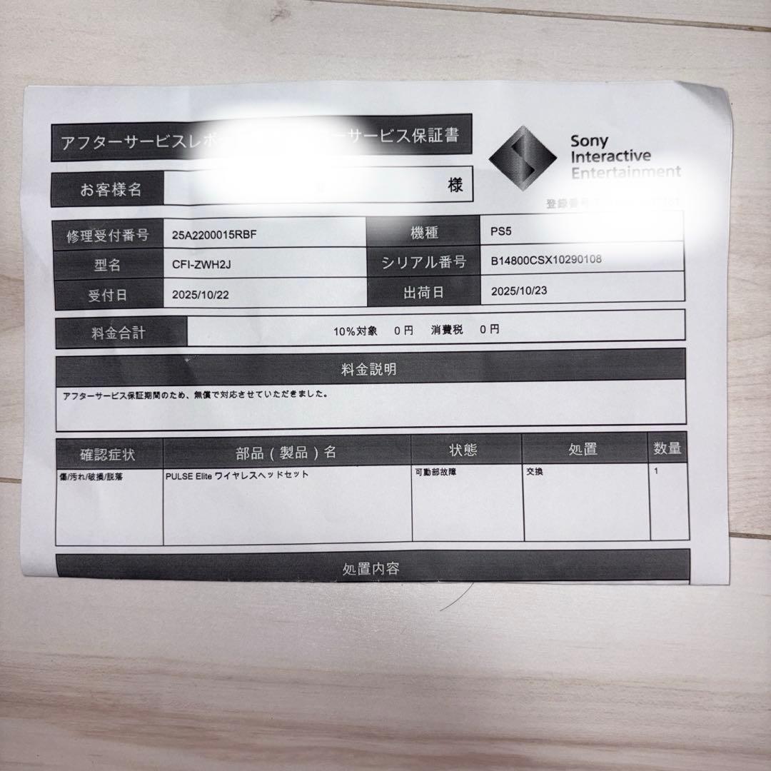 パルスエリート　PULSE Elite 本体　新品　PS5