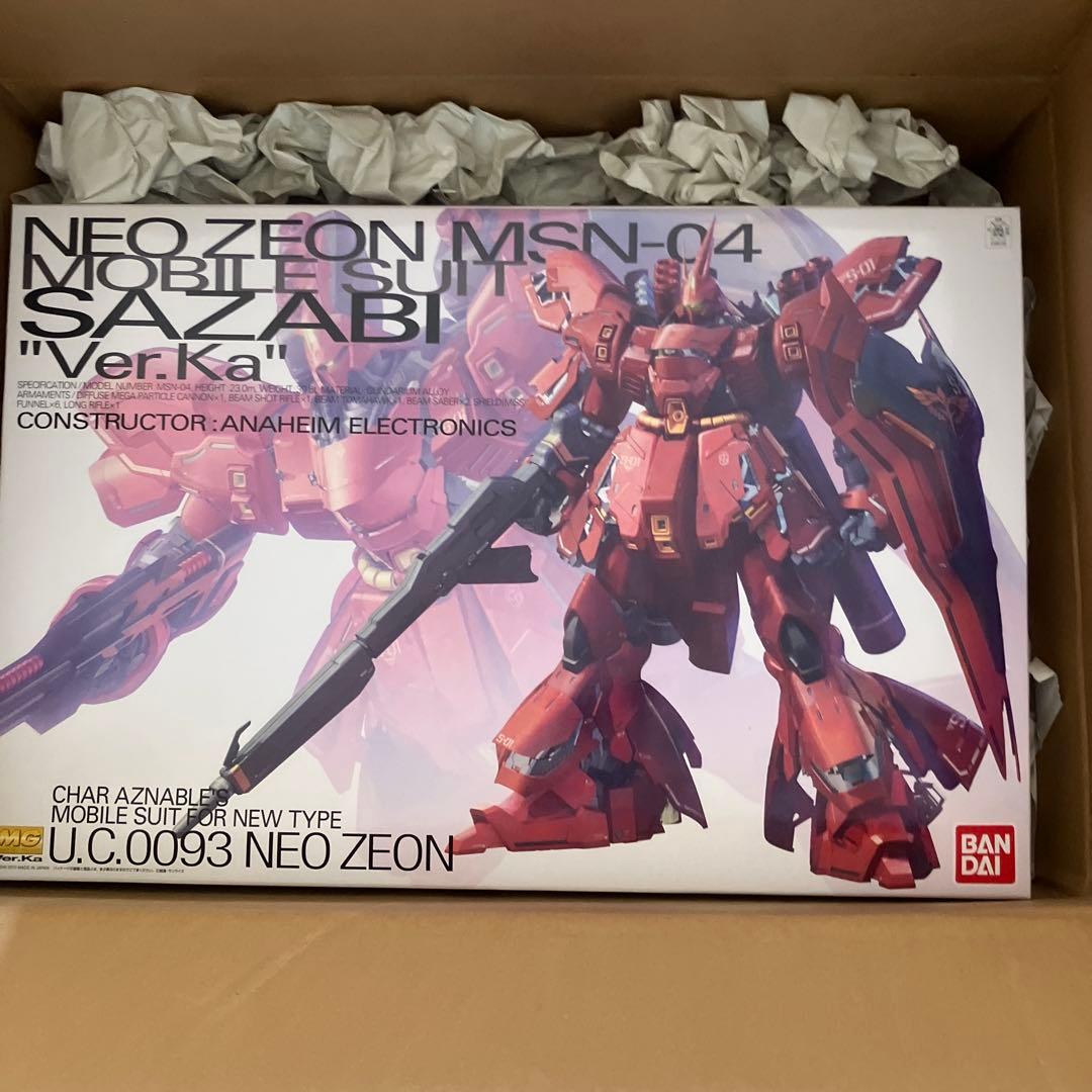 ガンダム プラモデル MG MSN-04 SAZABI Ver.Ka