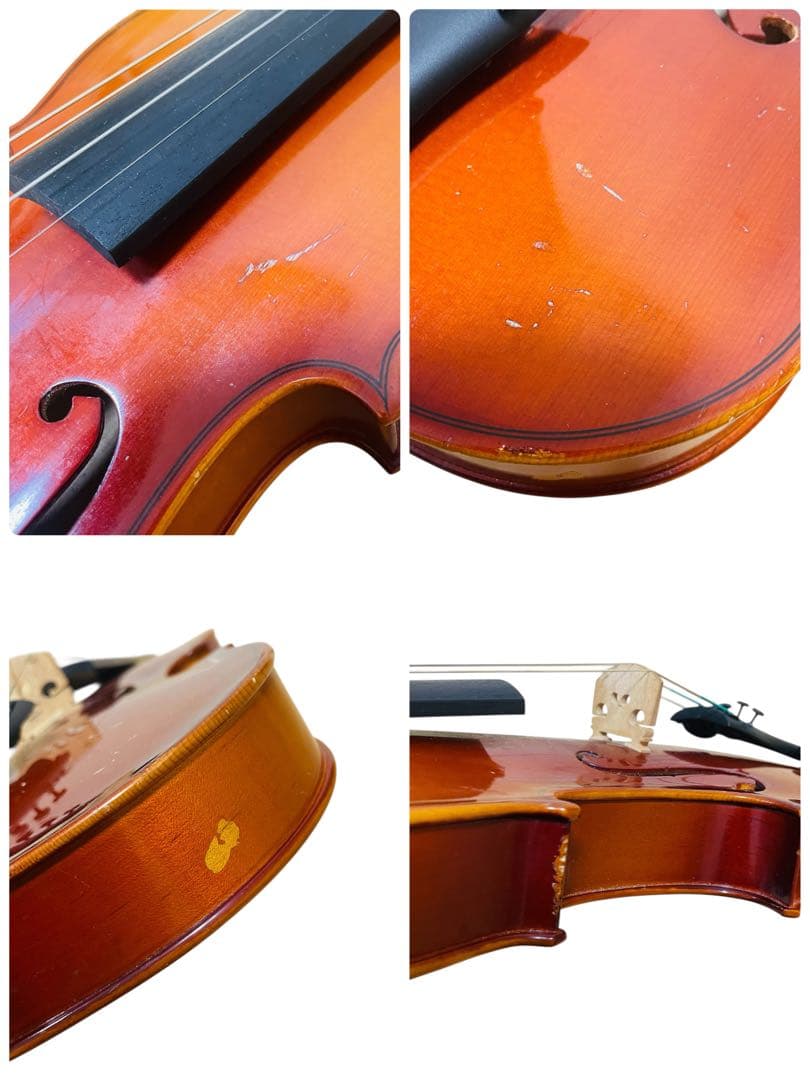 SUZUKI スズキ バイオリン 3/4 No210 2014 弓 ケース