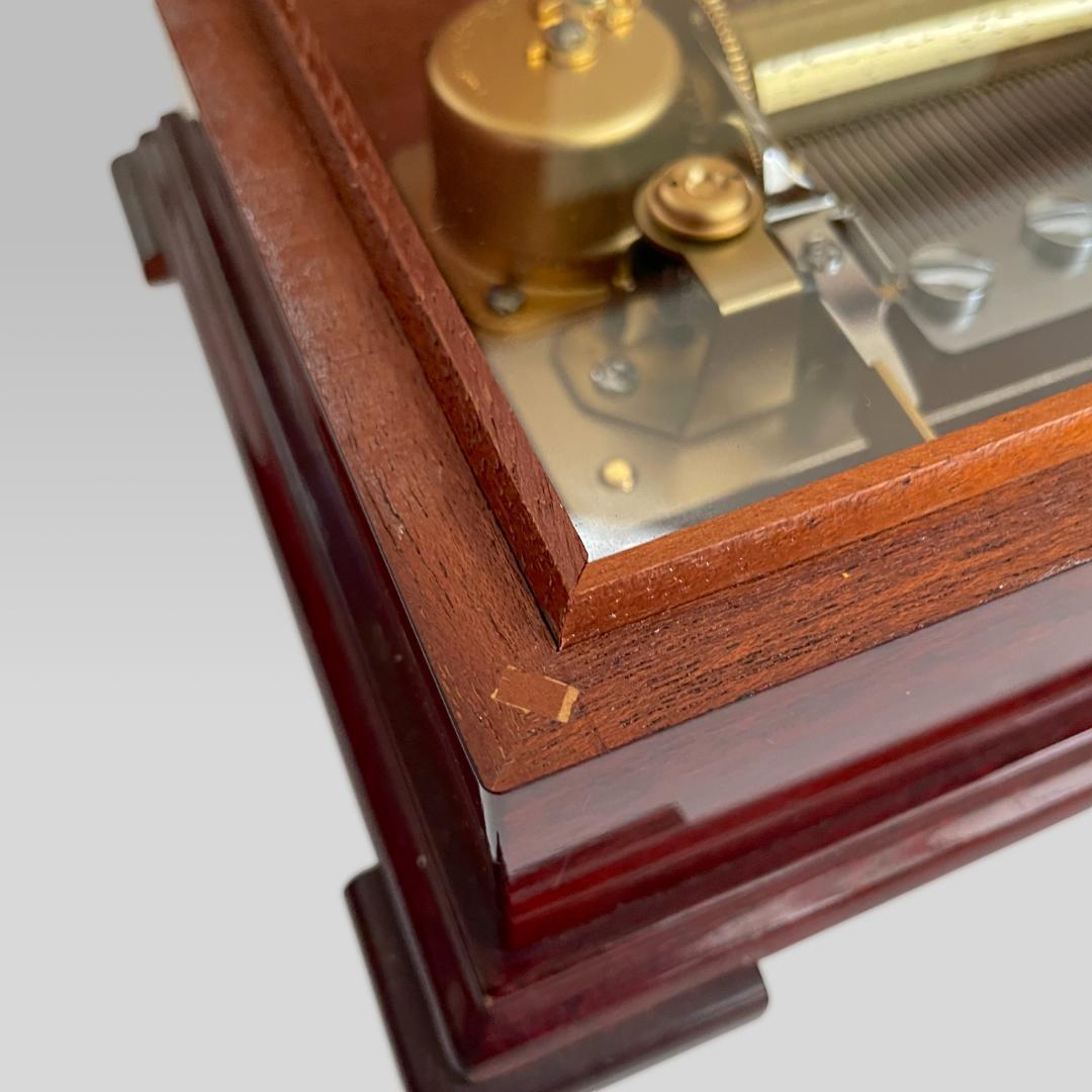 Sankyo【ORPHEUS】オルフェウス 50弁 マホガニー 木箱 オルゴール