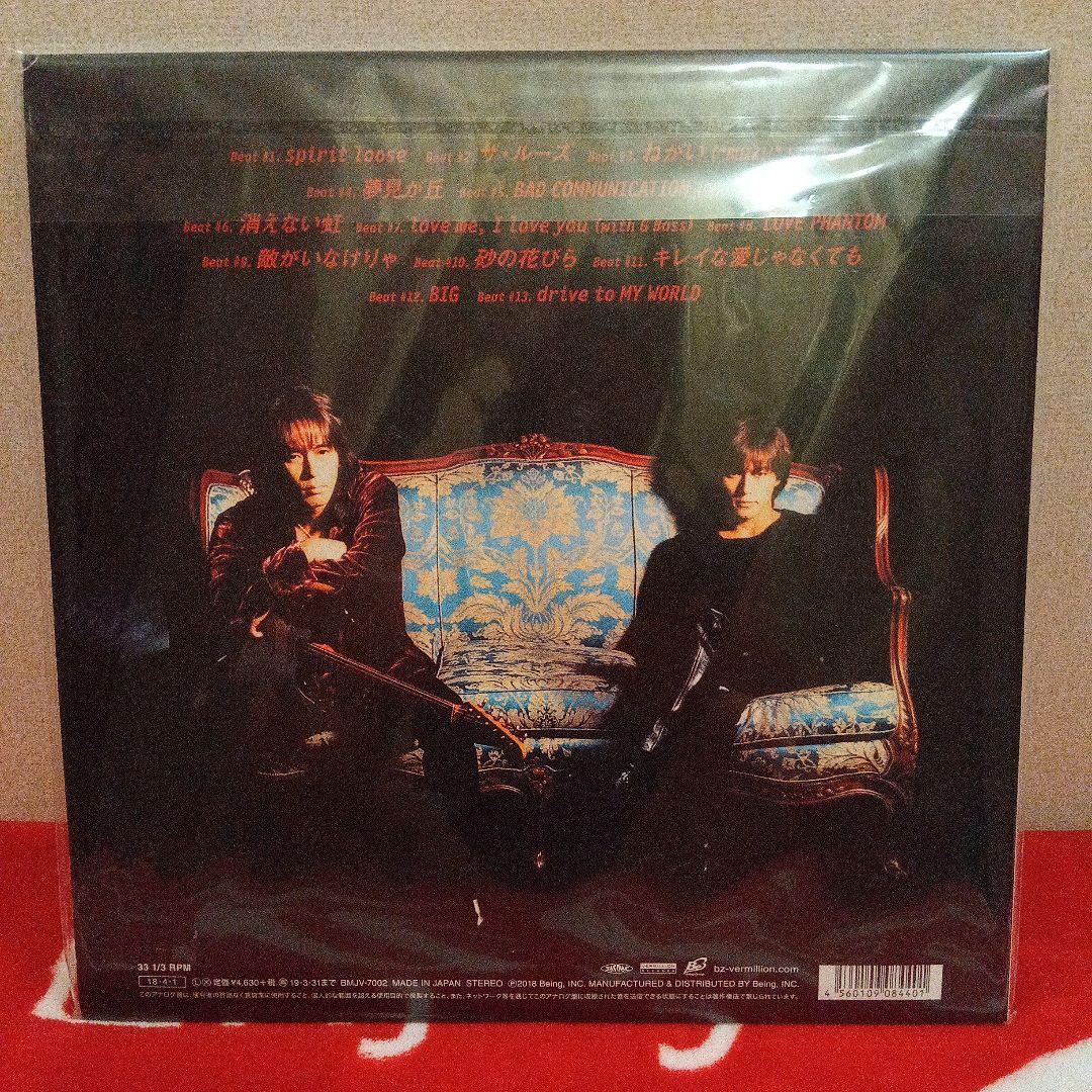 B'z 　LOOSE アナログレコード　新品、未使用