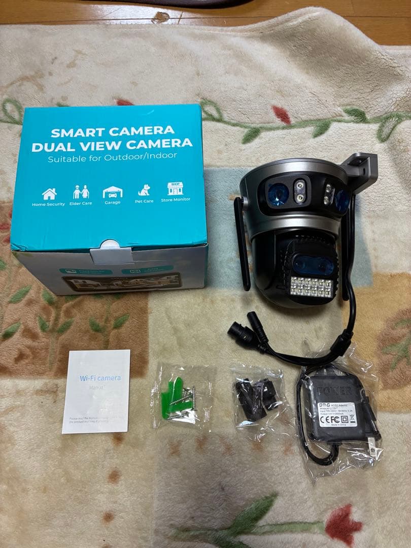 ドラ　2000万画素監視カメラ WiFi防犯カメラ 10xZOOM