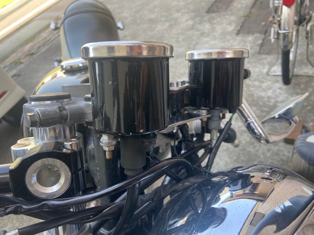 【希少】SR400 デイトナ　ランプ付きツインメーター　タコメーター