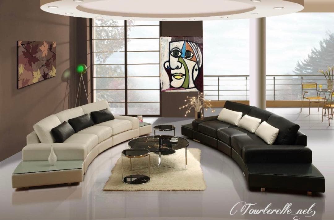 肉筆☆油絵☆F20号『Retrado de Dora Maar 』ピカソ/模写