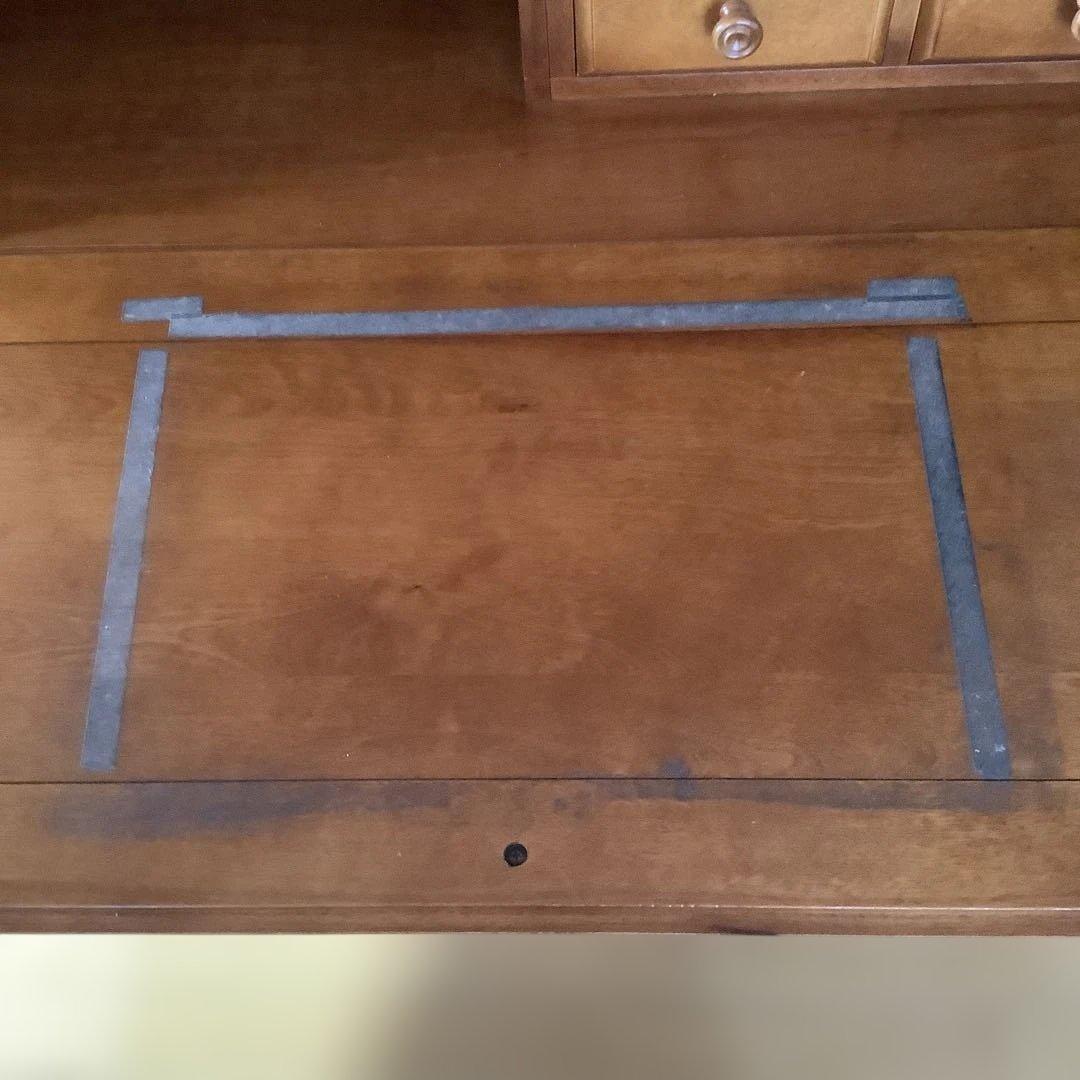 木製ライティングビューロー