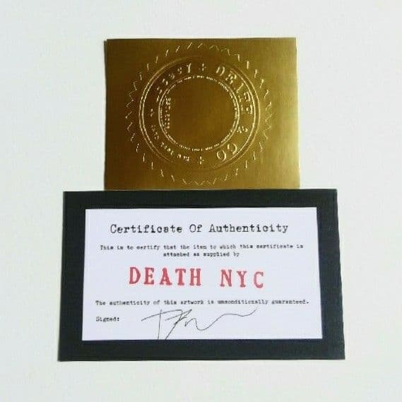 DEATH NYC　奈良美智【シャネル】アートポスター　極美品／未使用