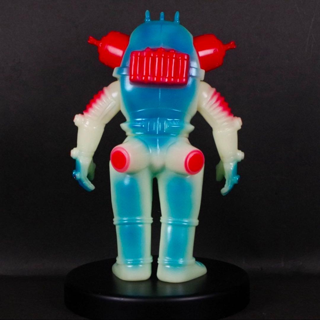 ブルマァク キングジョー 蓄光ブルー ソフビ 怪獣シリーズ