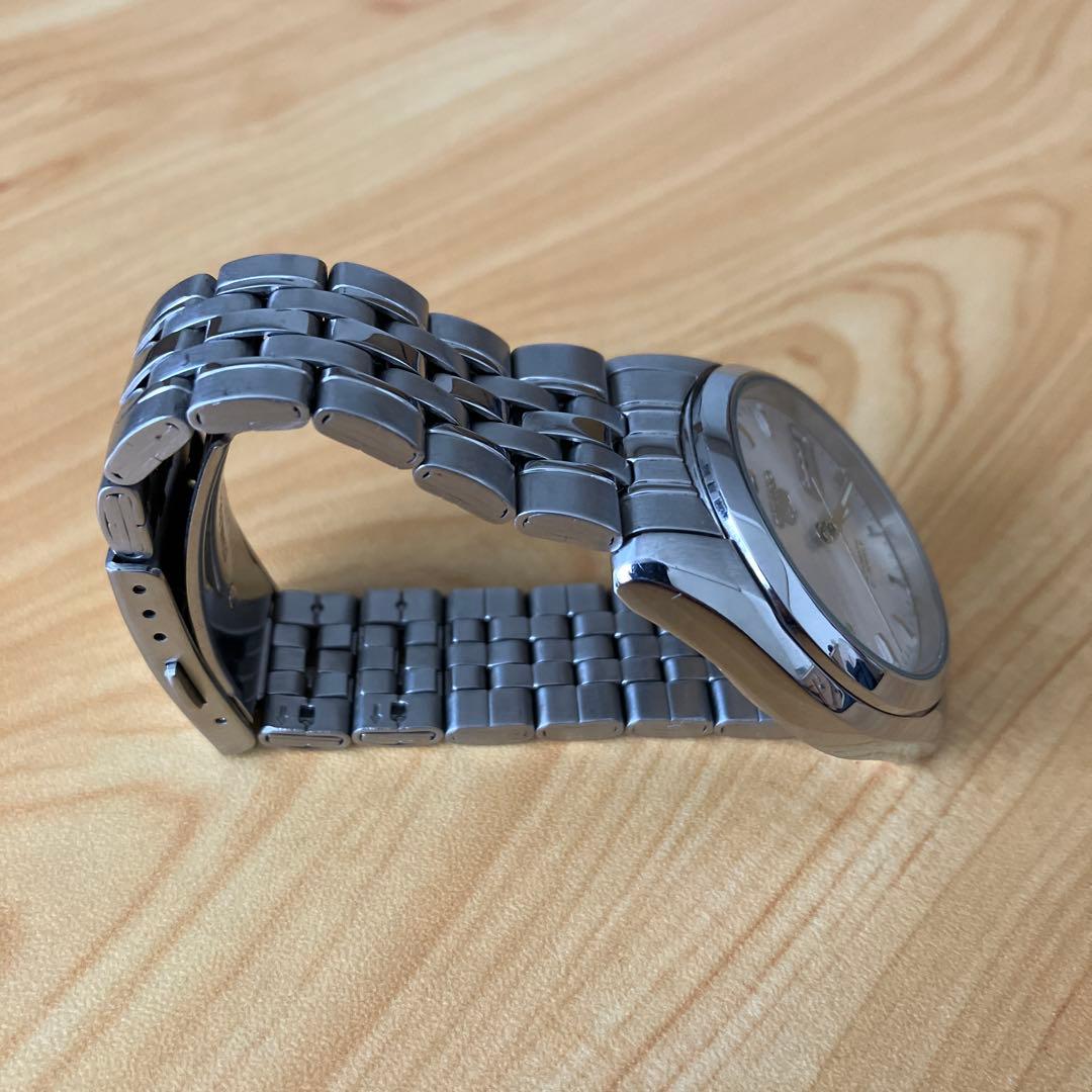 SEIKO 腕時計 セイコー5 メンズ白バックスケルトン自動巻き