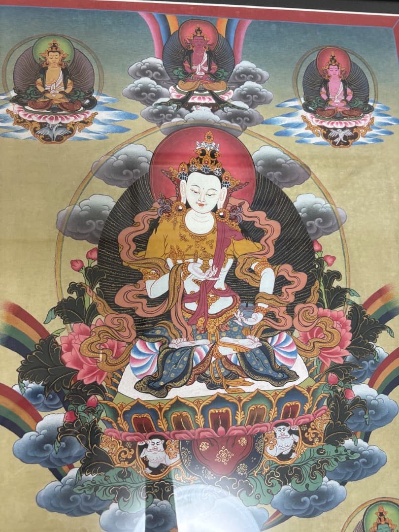 チベット仏画　手書き