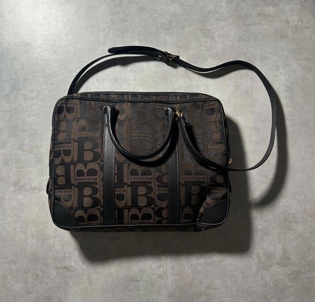 バーバリーズ burberrys ショルダー ロゴ ビジネス ショルダー バック