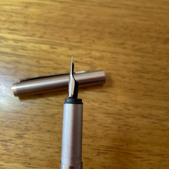 MONTBLANC モンブラン 万年筆 ノブレス MB EF シルバー