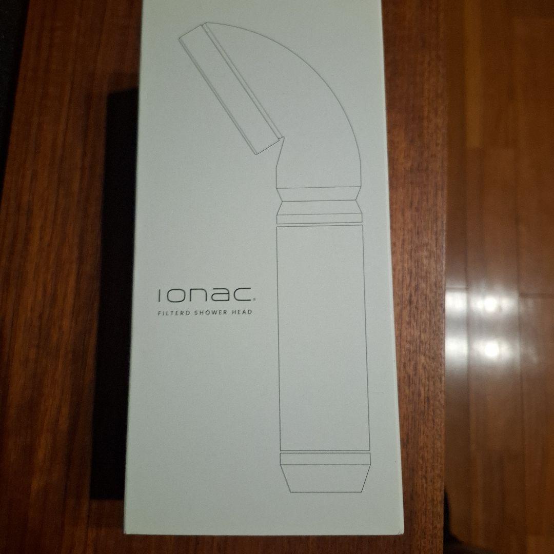 ionac フィルター付きシャワーヘッド ホワイト