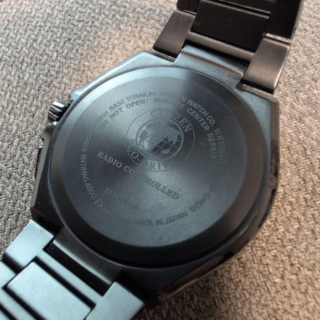 【美品】CITIZEN アテッサ ACT Line ブラックチタニウム