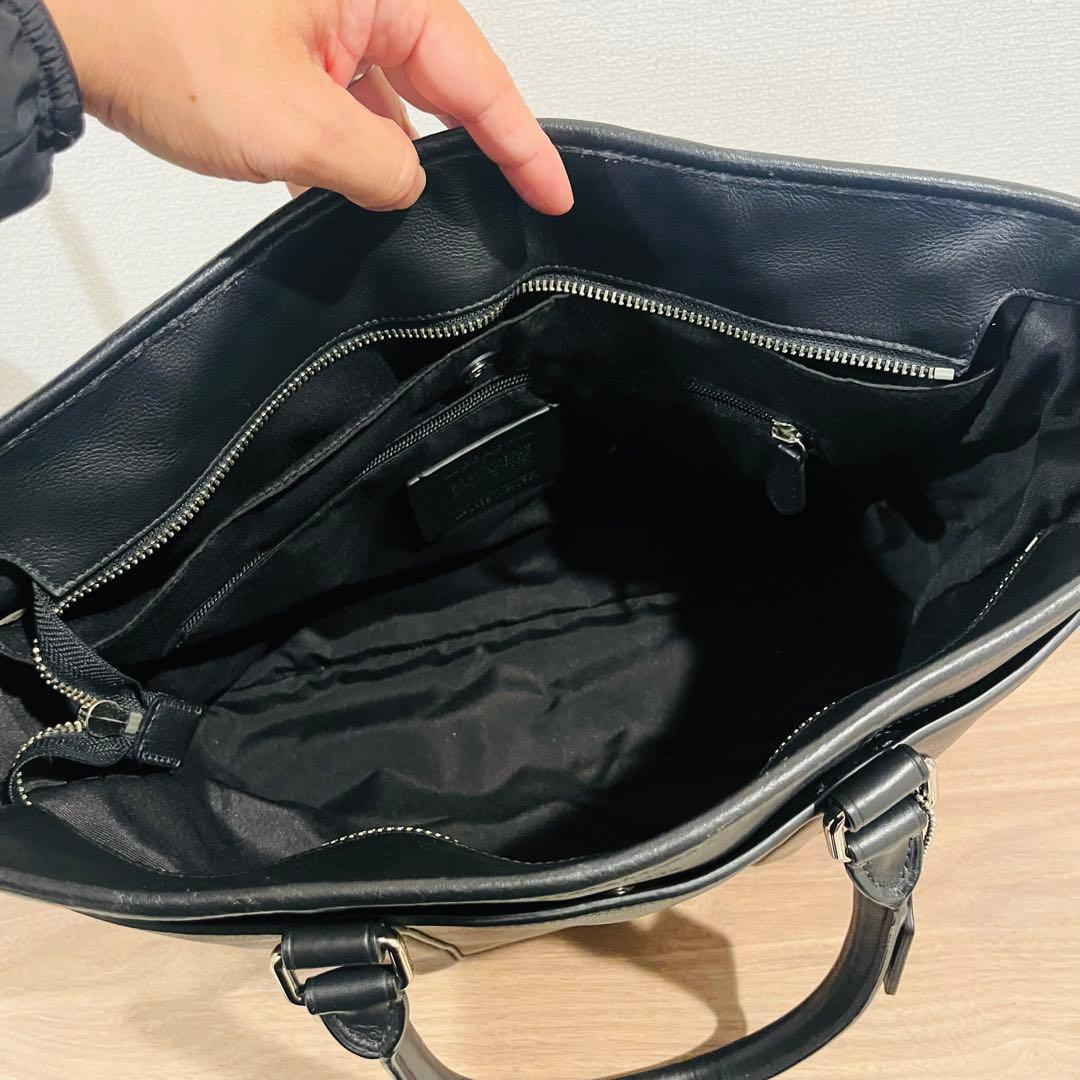 【美品】 COACH メトロポリタン ビジネスバッグ トート 2way
