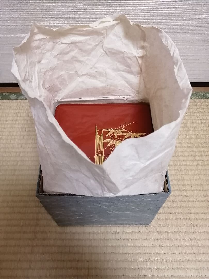 【輪島塗】本日限定　3段　重箱　漆　天然木