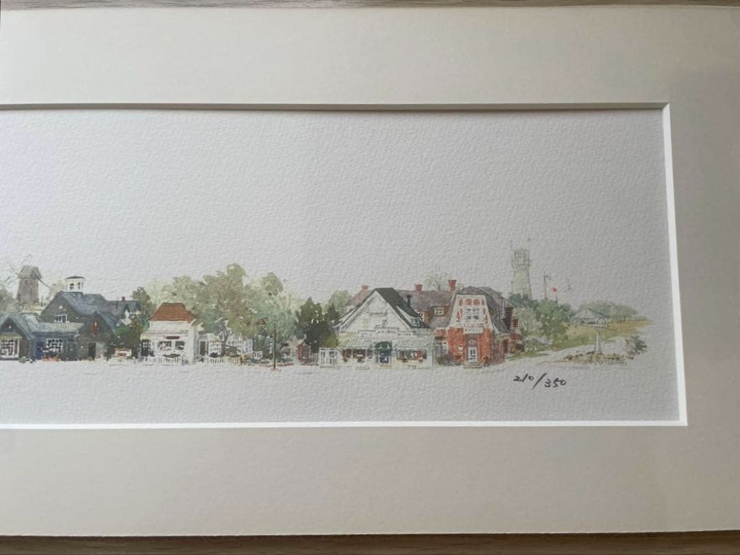 レオナルドウェーバー チャットハム リトグラフ Edition 210/350