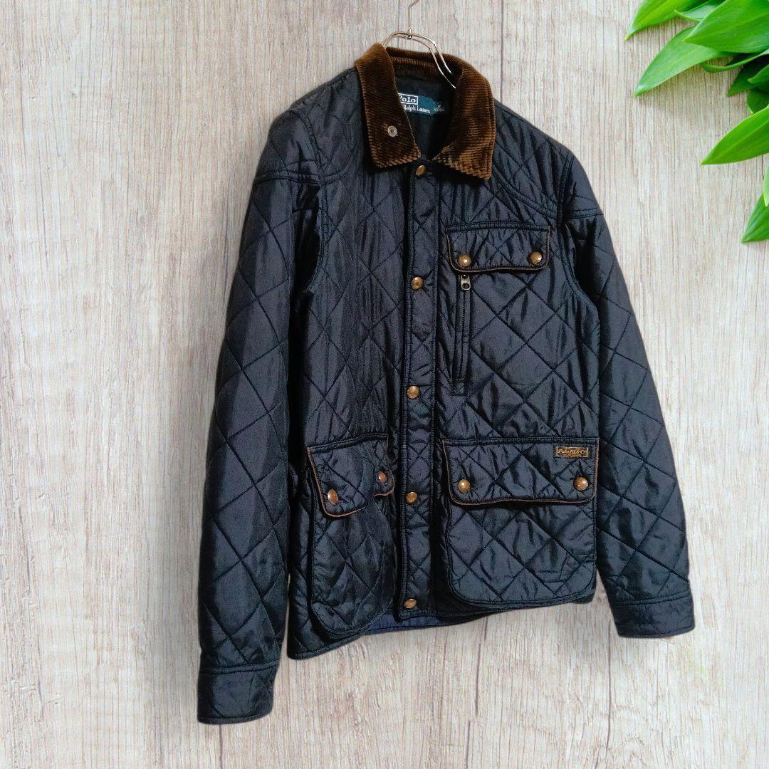 ポロラルフローレン バブアータイプ 中綿JK ネイビー M