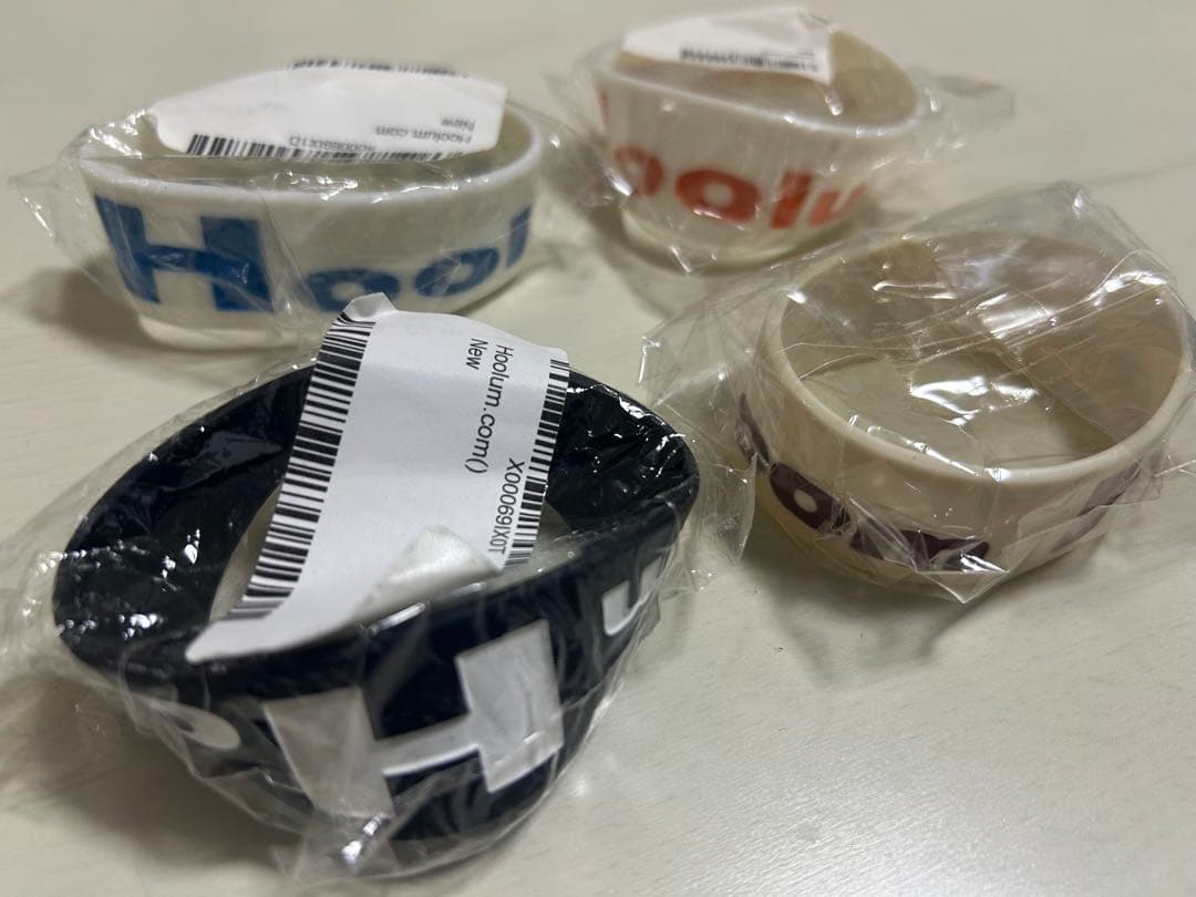 Hoolum ラバーバンド4個セット　赤西　錦戸　着用