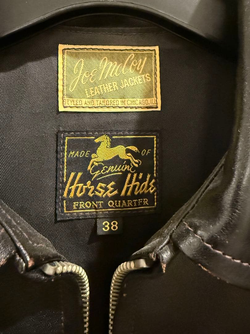 ジャケット・アウター LEATHER SPORTS JACKET NELSON 38